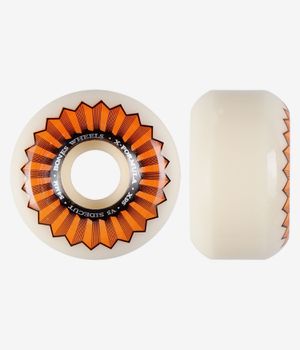 Bones X Formula V5 Wheels (white orange) 54 mm 95A 4 Pack