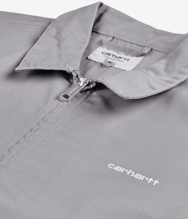 Carhartt WIP Module Script Denison Veste (yosemite white rinsed)