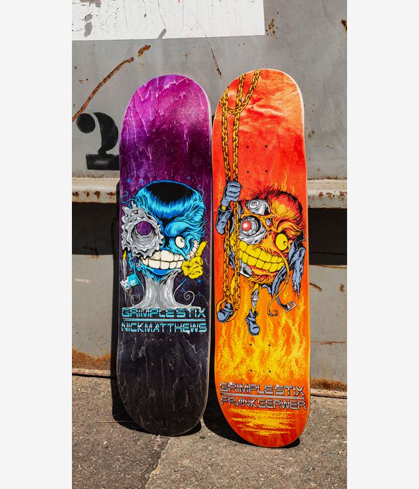 Anti Hero Gerwer Grimplestix Grimplenator DBX 8.25" Skateboard Deck (red)
