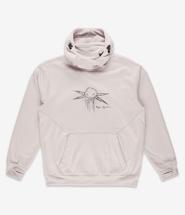Shop Volcom Hydro Riding Hoodie stone online skatedeluxe