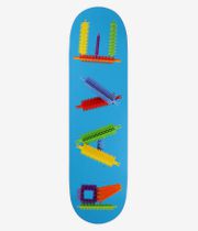rave Clipo Blue 8.5" Skateboard Deck (blue)