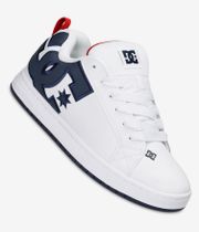 DC Court Graffik Shoes (white navy red)