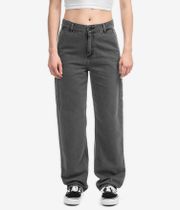 Carhartt WIP W' Pierce Pant Straight Jeans women (black stone bleached)
