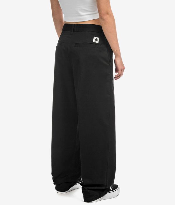 Carhartt WIP W' Brady Pant Cotton Cooper Hose women (black rinsed)