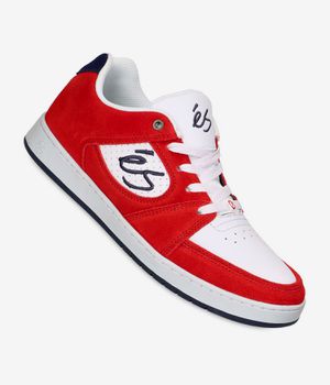 éS Accel Slim Shoes (red white navy)
