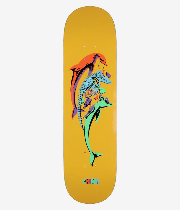Real Chima Division Full SE 8.38" Planche de skateboard (yellow)