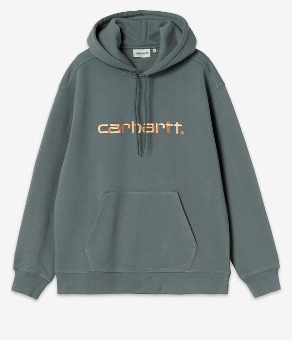Carhartt WIP W' Basic Hoodie women (velvet green gentle orange)
