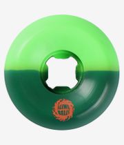 Santa Cruz Greetings Speed Balls Slime Balls Ruote (green black) 56mm 99A pacco da 4