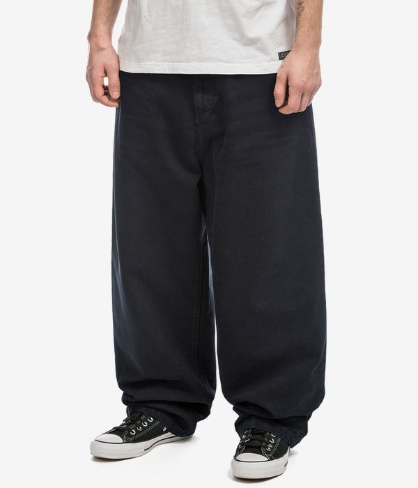Carhartt WIP Brandon Pant Organic Dearborn Hose (black grind wash)
