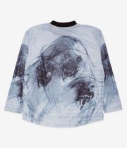 Fucking Awesome Cerberus Moto Jersey Top z Długim Rękawem (black white)