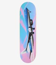Skate Mental Wieger Chemtrails 8.38" Planche de skateboard (pink blue)
