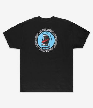 Shop Etnies x Santa Cruz Screaming Hand T Shirt black online skatedeluxe
