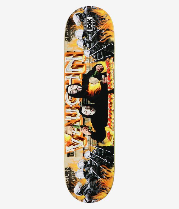 DGK Vaughn Ghetto Fab 8" Skateboard Deck (multi)
