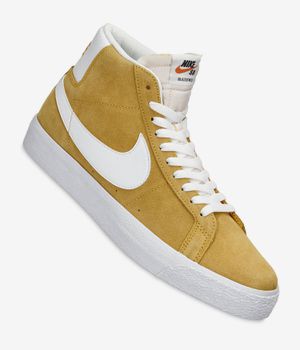 Nike SB Zoom Blazer Mid Shoes (university gold white)