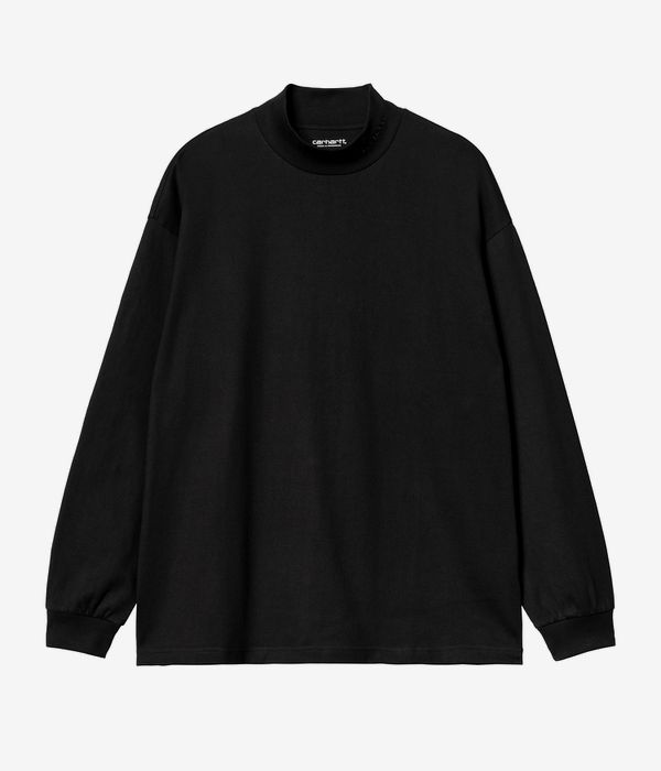 Carhartt WIP Script Mockneck Longsleeve (black)