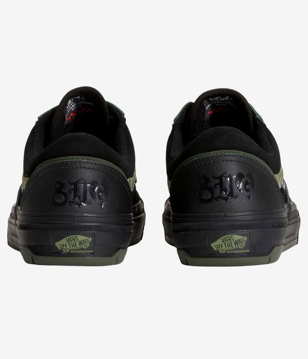 Vans Skate Old Skool Wafflecup Willow Shoes (green black)