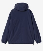 Carhartt WIP Windbreaker Pullover Supplex Jas (air force blue white)