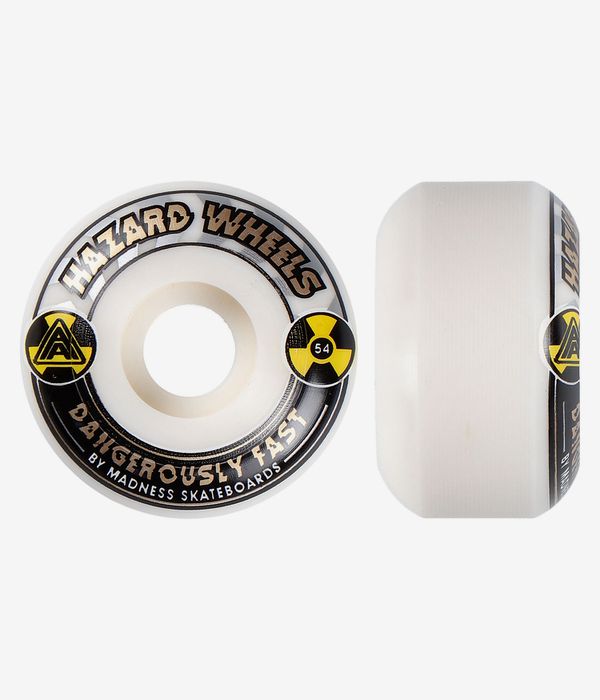 Madness Hazard Alarm Conical Rouedas (white gold) 54mm 101A Pack de 4
