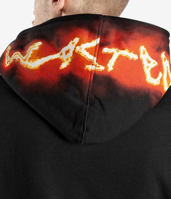 Wasted Paris Surt Zip-Hoodie (black)