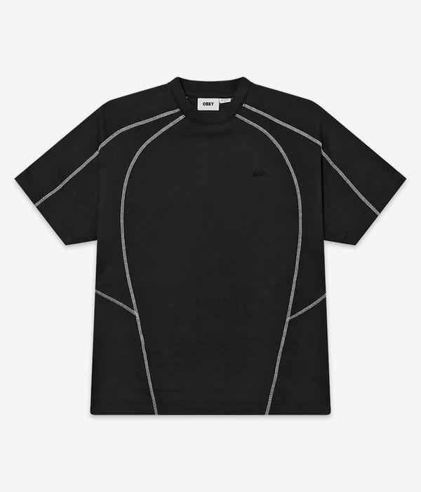 Obey Contrast Stitch T-Shirt (digital black)