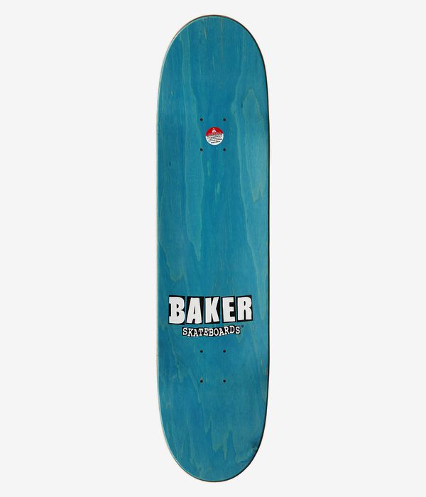 Baker Team Brand Logo 8.125" Planche de skateboard (white)
