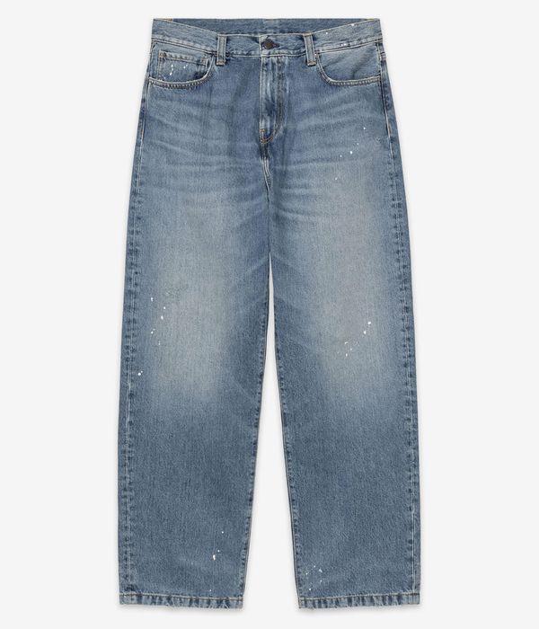 Carhartt WIP Landon Pant Jeans (blue destroy wash splatter)
