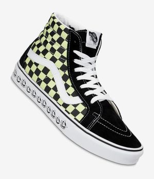 Shop Vans Sk8-Hi Reissue Shoes (Bmx Black Sharp Green) Online | Skatedeluxe