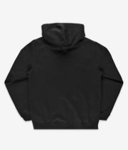 Converse Go To Embroidered Star Chevron Brushed Back Felpa Hoodie con zip (black)