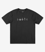 Volcom Lunar Phases T-shirt (black)