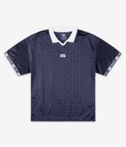 Reebok Monogram Football Polo-Shirt (black blue)