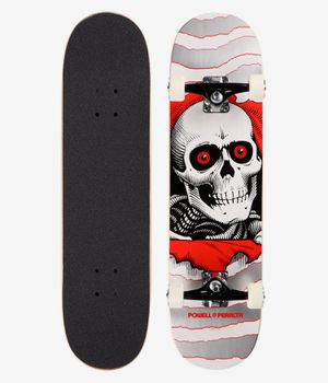 Powell-Peralta Ripper One Off 8" Complete-Skateboard (silver)