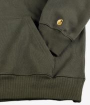 Carhartt WIP Chase Neck Zip Sweatshirt (olive gold)