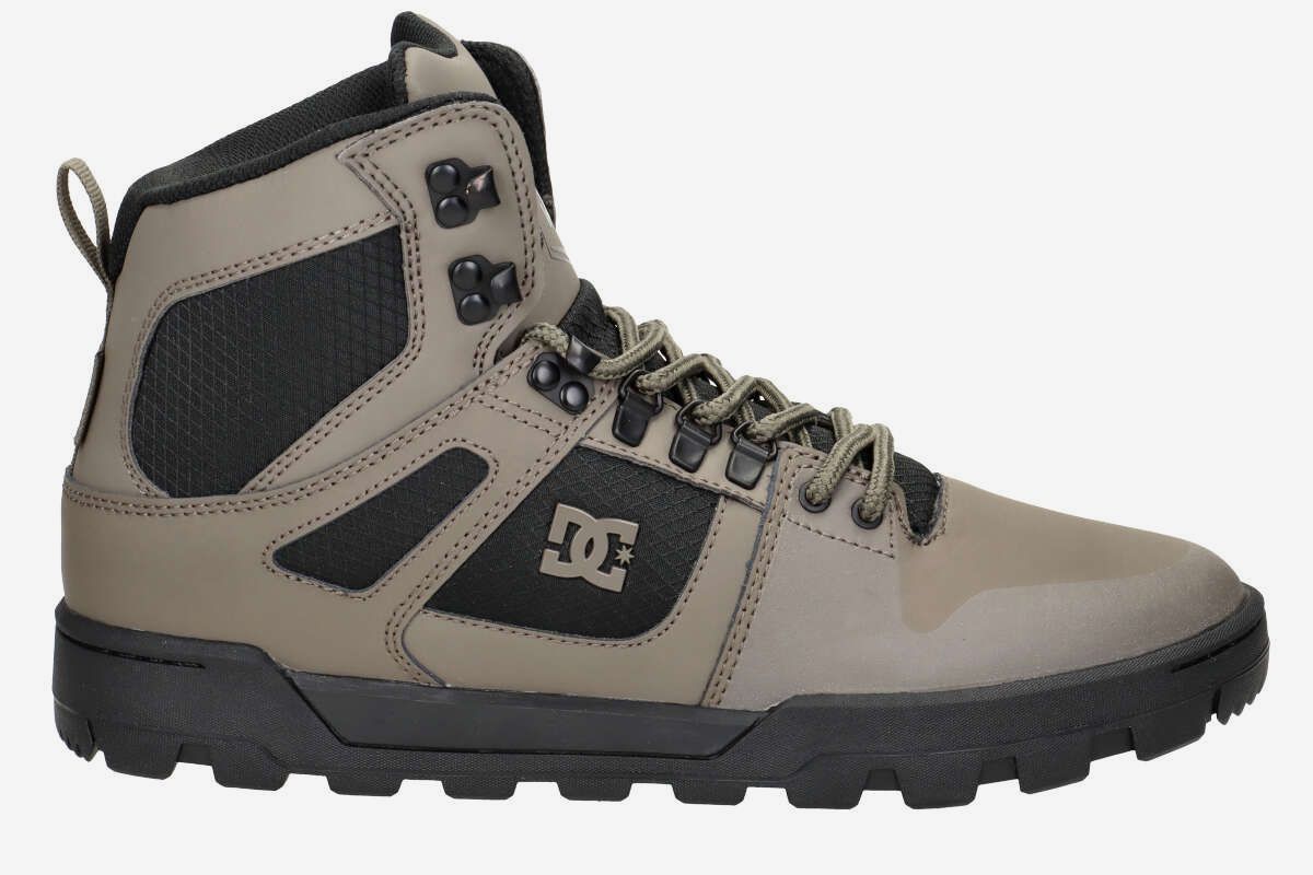 DC Pure High Top WR Boot Zapatilla (olive black II)