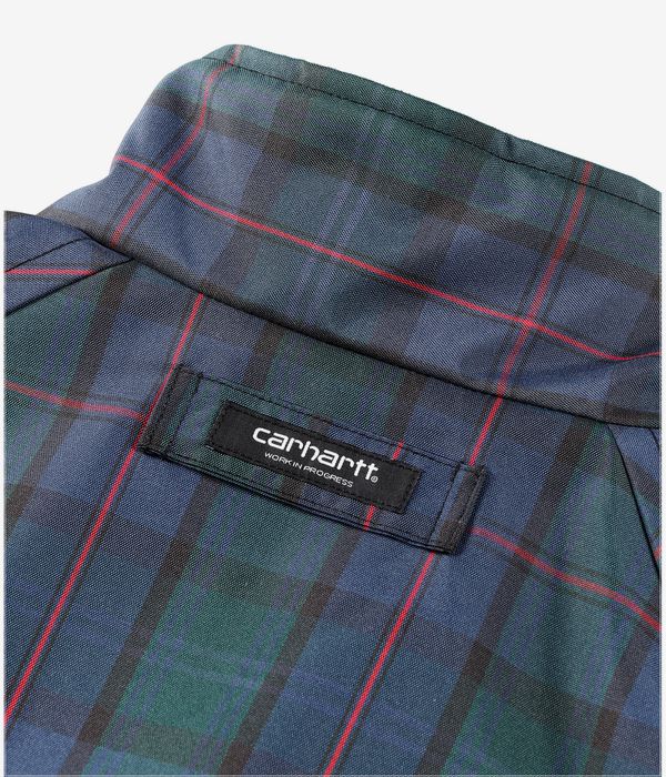Carhartt WIP Reversible Planer Jacke (check air force blue black)