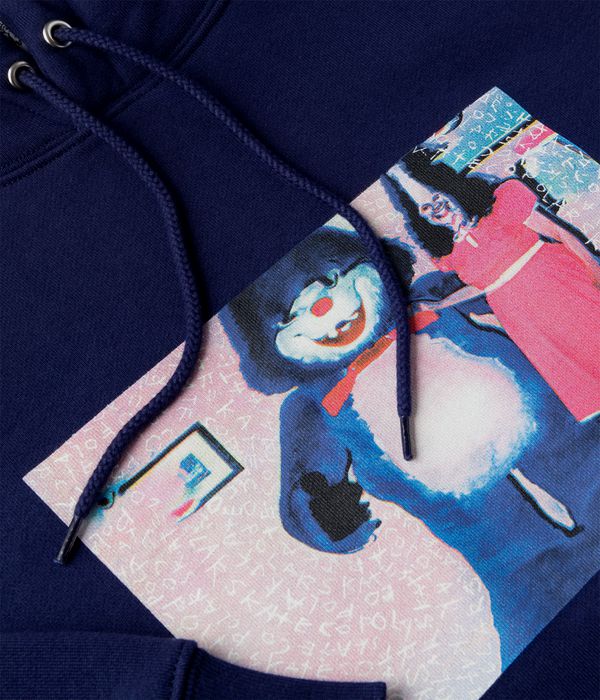 Polar Dave Pink Dress sweat à capuche (dark blue)