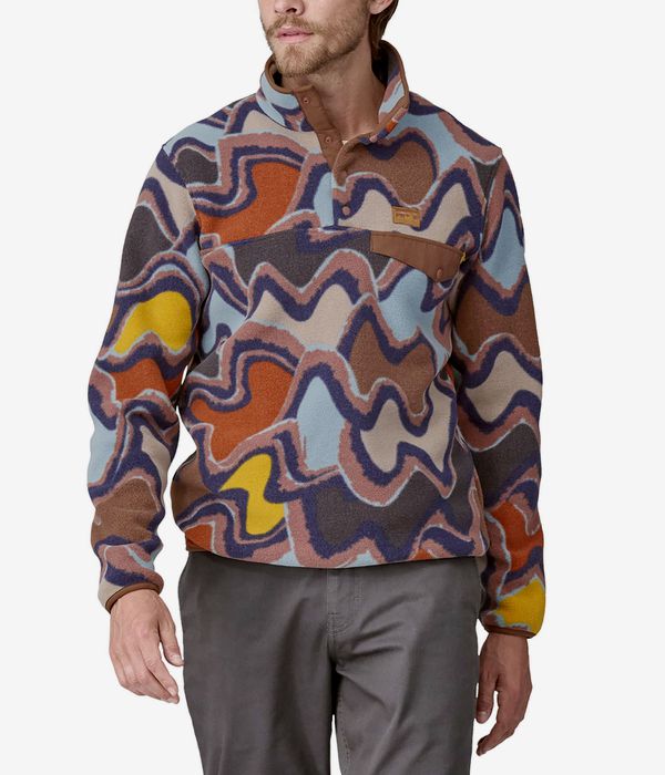 Patagonia LW Synch Snap-T Jacket (currents dulse mauve)