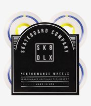 skatedeluxe Retro Roues (white yellow) 51mm 100A 4 Pack