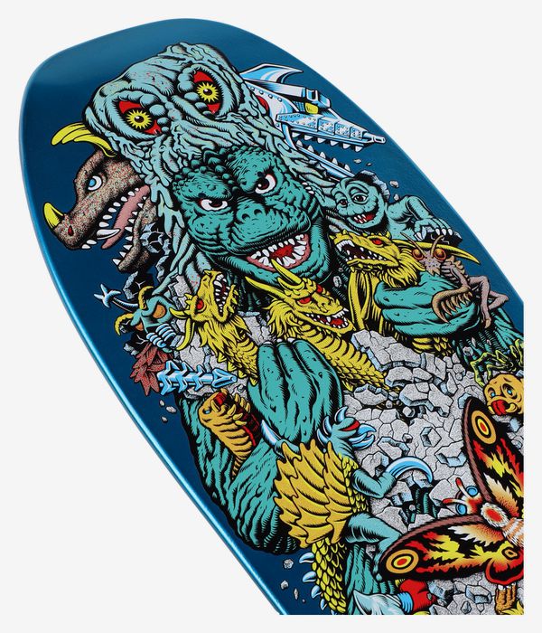 Santa Cruz x Godzilla Kaju Roskopp 10.125" Deska do deskorolki (multi)