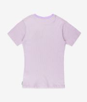 Iriedaily 2 Tone Rib T-Shirt women (light violett)