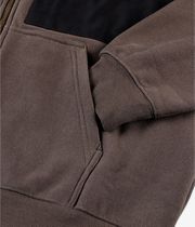 Vans Skate Blurry Tree Zip-Hoodie (coal brown)