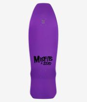 Zero x Misfits Earth A.D. 10" Tavola da skateboard (purple dipped)