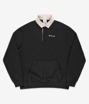 Champion Reverse Weave RWSS Core Polo Sweater (black)