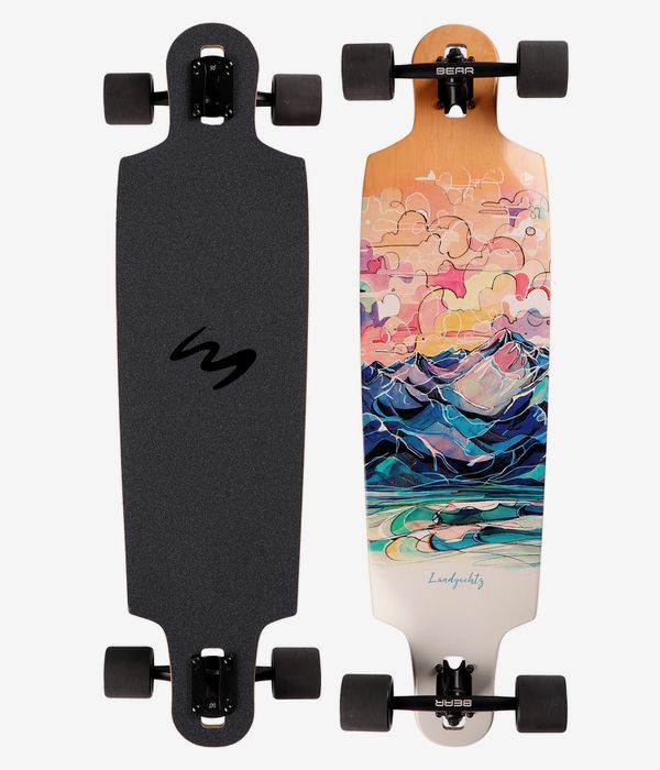 Landyachtz Drop Cat 38" (96,5cm) Longboard-Complète (vibes)