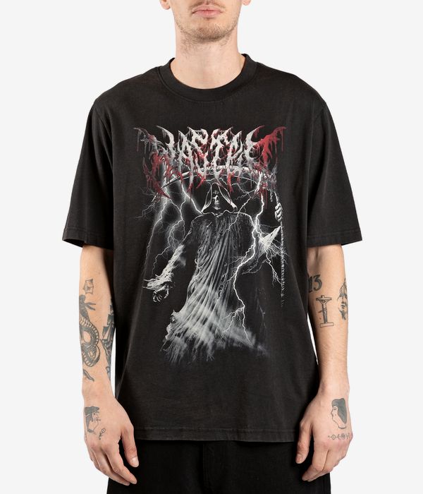 Wasted Paris Scythe T-Shirt (faded black)