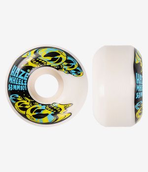 Haze Death On Acid Round Roues (white) 53mm 101A 4 Pack