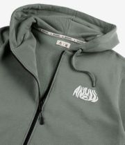 Anuell Infernum Organic Zip-Hoodie (tech teal)