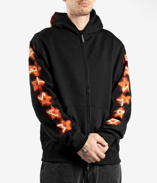 Wasted Paris Surt Zip-Hoodie (black)
