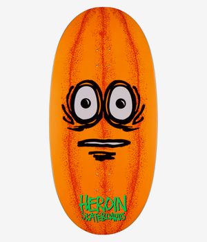 Heroin Skateboards Eggzilla 3 14" Skateboard Deck (orange)