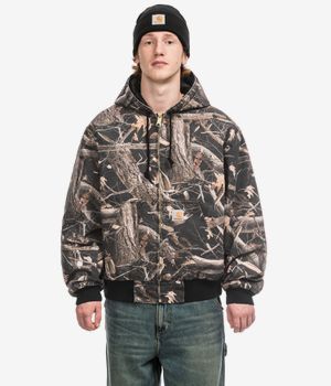 Carhartt WIP OG Active Organic Dearborn Jacket (camo feather tree black heavy st)