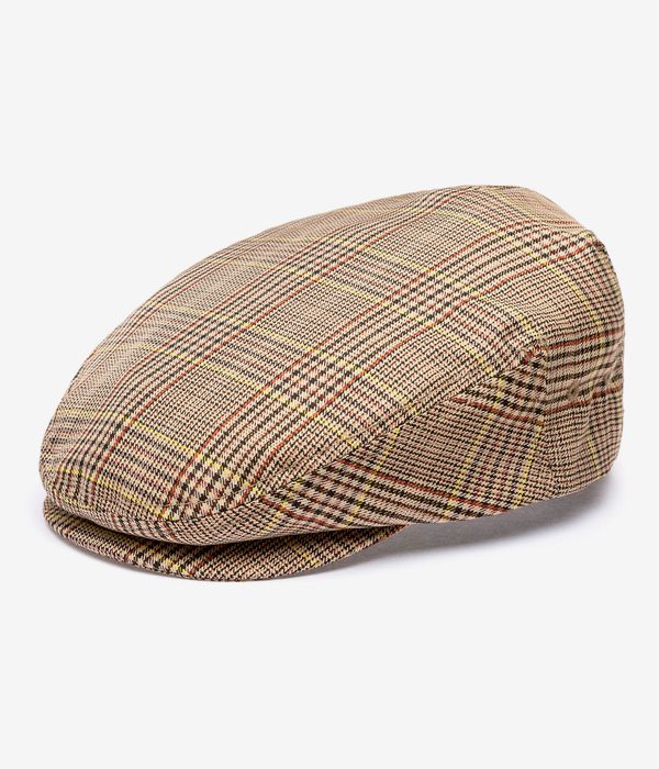 Brixton Hooligan LW Cappello (tan brown rust houndstooth)